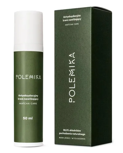 Polemika Matcha Care, Nawilżenie i Wygładzenie, Antyoksydacyjny krem nawilżający