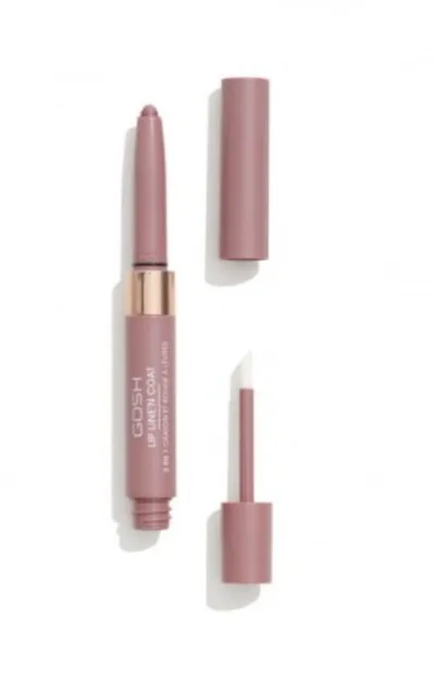 Gosh Lip Linen Coat 2 in 1 (Konturówka i matowy top do ust 2w1)
