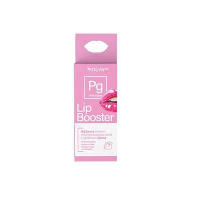 Yolyn Lab, Lip Booster (Różowe serum powiększające usta z efektem glow)
