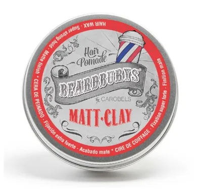 Beardburys Matt Clay, Hair Pomade (Matowa pomada do włosów)