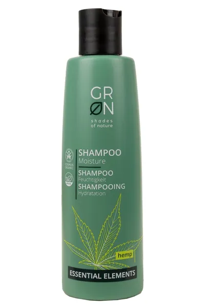 GRN - Shades of Nature (GRON) Essential Elements, Hemp, Moisture Shampoo (Konopie, Szampon nawilżajacy)