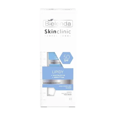 Bielenda Skin Clinic Professional, Krem barierowo-ochronny z lipidami SPF50