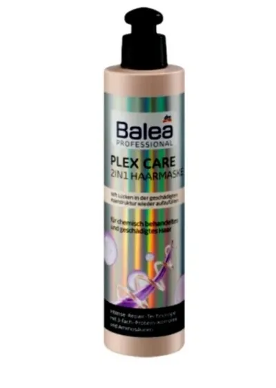 Balea Professional, Plex Care, Hair Mask 2 in 1 (Maska do włosów 2w1)