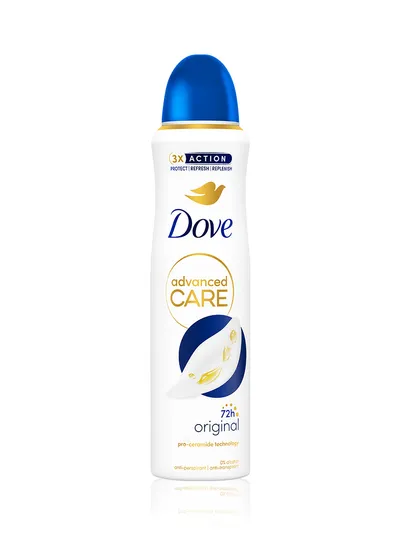 Dove Advanced Care, Original, 72H Anti-Perspirant Spray (Antyperspirant w sprayu)