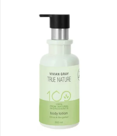 Vivian Gray True Nature, Citrus & Bergamot, Body Lotion (Cytrusy i Bergamotka, Balsam do ciała)
