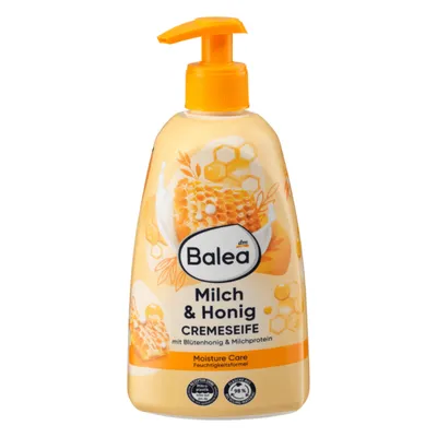 Balea Milk & Honey, Liquid Soap (Mleko i Miód, Mydło w płynie  (nowa wersja))