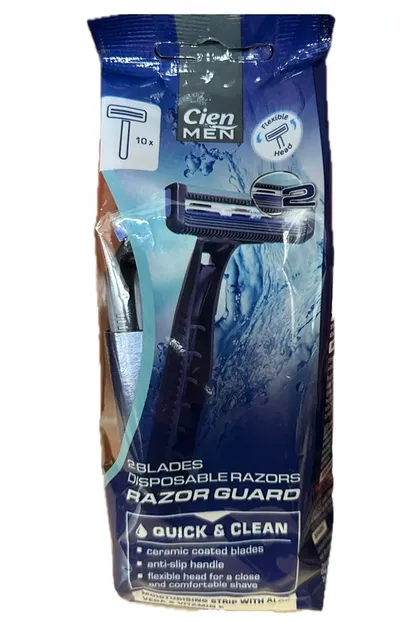 Cien Quick & Clean, Disposable Razors (Jednorazowe maszynki do golenia dla mężczyzn)