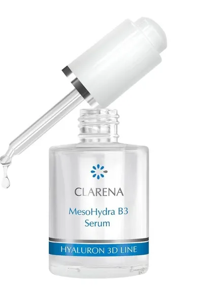 Clarena Hyaluron 3D Line, MesoHydra B3 Serum (Nawilżające serum do mezoterapii bezigłowej)