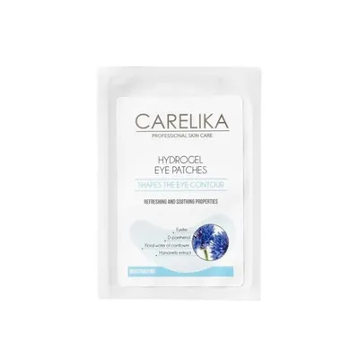 Carelika Moisturizing, Hydrogel Eye Patches (Nawilżające hydrożelowe płatki pod oczy)