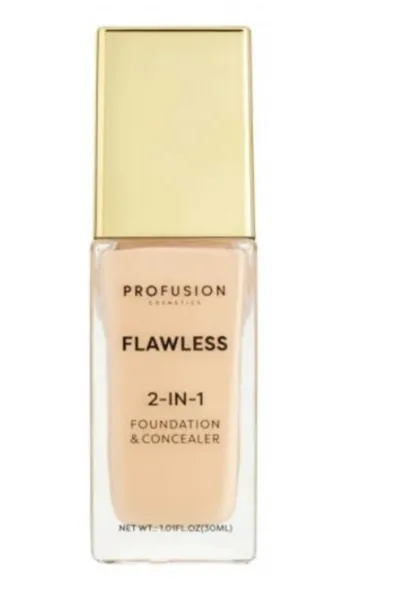 Profusion Flawless, 2 in 1 Foundation & Concealer (Podkład i korektor do twarzy 2w1)