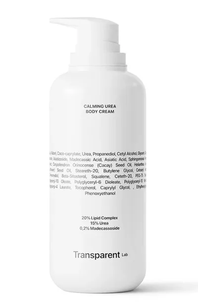 Transparent Lab Calming Urea Body Cream (Łagodzący balsam do ciała)