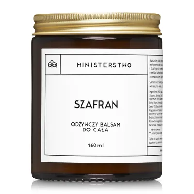 Ministerstwo Dobrego Mydła Szafran, Odżywczy balsam do ciała