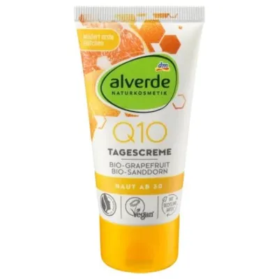 Alverde Day Cream Q10 30+ (Krem na dzień z koenzymem Q10)