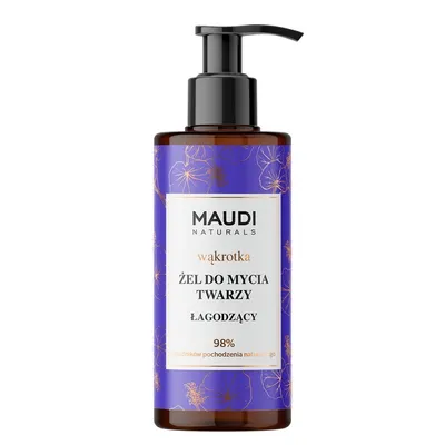 Maudi Naturals Wąkrotka, Łagodzący żel do mycia twarzy