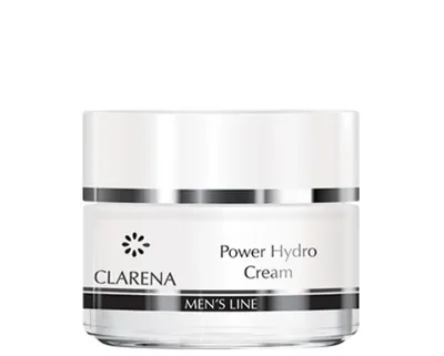 Clarena Men's Line, Power Hydro Cream (Nawilżający krem do twarzy dla mężczyzn)