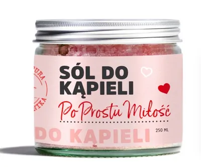 Manufaktura Bursztynnika Po prostu miłość, Sól do kąpieli