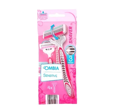 Ombia Sensitive Shaver (Maszynki do golenia z trzema ostrzami)