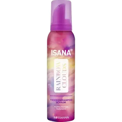 Isana Rainbow Clouds, Dry Shampoo in Foam (Suchy szampon do włosów w piance)