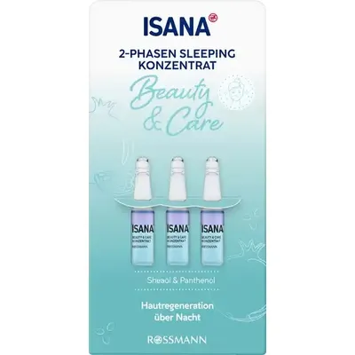 Isana Beauty & Care  2-Phase Sleeping Concentrate (Koncentrat do twarzy)