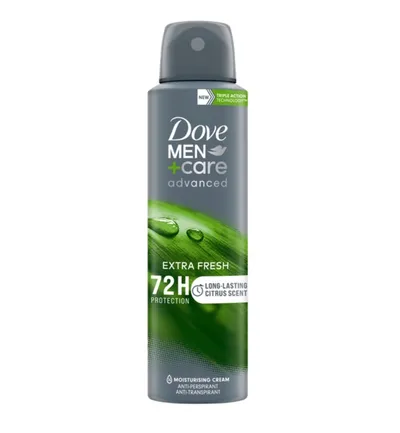 Dove Men+Care Advanced, Extra Fresh, 72H Anti-Perspirant (Antyperspirant w sprayu dla mężczyzn)
