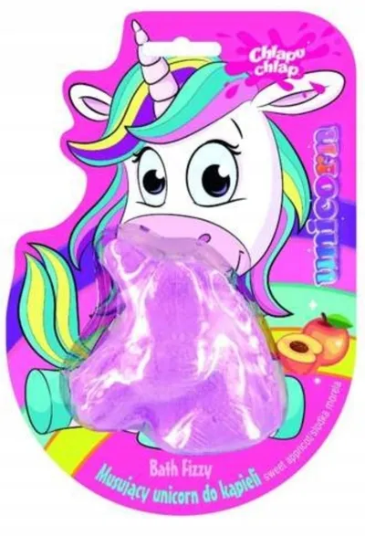 Chlapu Chlap Musujący unicorn do kąpieli (różne zapachy)