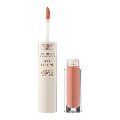Make Up Academy (MUA) Multi Lip, Matte Lipstick & Gloss Duo (Pomadka i błyszczyk do ust 2w1)
