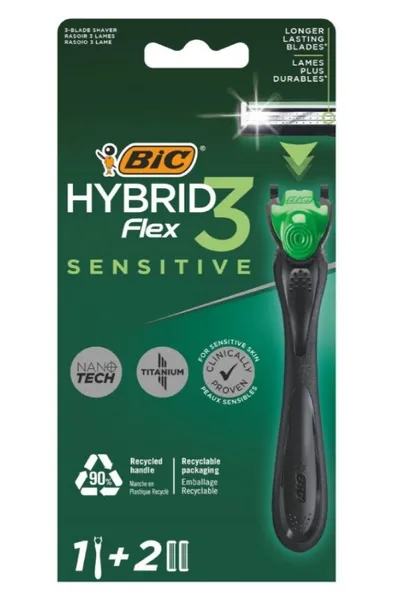 BIC Hybrid 3 Flex Sensitive, Maszynki do golenia