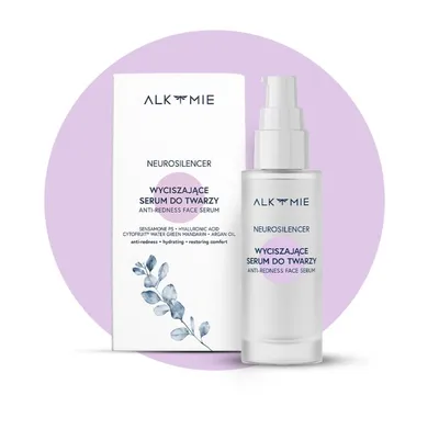 Alkmie Neurosilence, Anti-redness Face Serum (Booster wyciszający do twarzy)