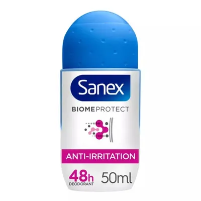 Sanex Biome Protect, Anti-Irritation, 48H Deodorant Roll-on (Dezodorant w kulce)