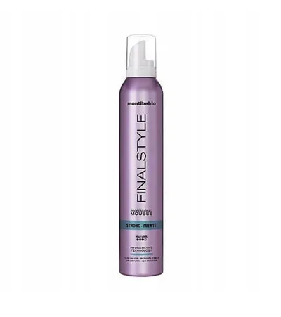 Montibello Finalstyle, Flexible Strong Mousse (Nawilżająca pianka do włosów)