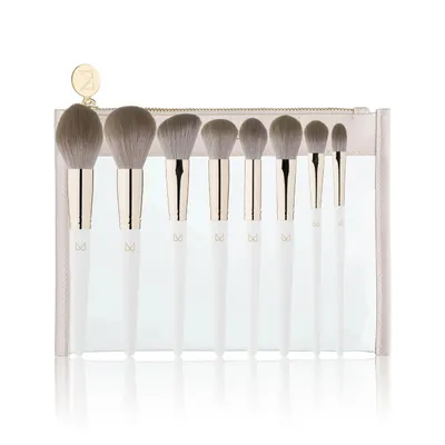 M Brush by Maxineczka White Face Set (Zestaw pędzli do twarzy)
