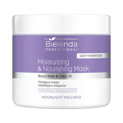 Bielenda Professional Moonlight Wellness, Moisturizing & Nourishing Mask (Otulająca maska nawilżająco-odżywcza)