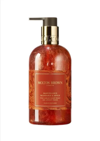 Molton Brown Marvellous Mandarin & Spice, Fine Liquid Hand Wash (Mandarynka i Przyprawy, Perfumowane mydło do rąk)