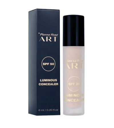 Pierre Rene Art, Luminous Concealer SPF50 (Rozświetlający korektor w płynie z filtrem SPF50)