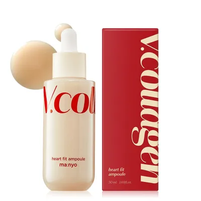 Ma:nyo V.Collagen, Heart Fit Ampoule (Przeciwzmarszczkowe serum nawilżające zwiększenie elastyczności skóry)