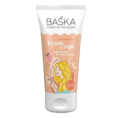 Baśka Odbudowa & Regeneracja, Brzoskwiniowy krem do rąk