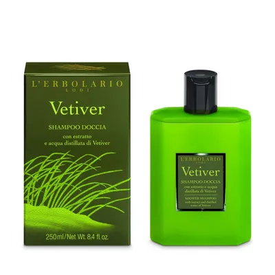 L'Erbolario Vetiver Shampoo & Shower Gel 2 in 1 (Szampon i żel pod prysznic 2w1)