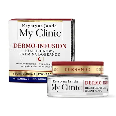 Janda My Clinic, Dermo-Infusion, Hialuronowy krem na dobranoc