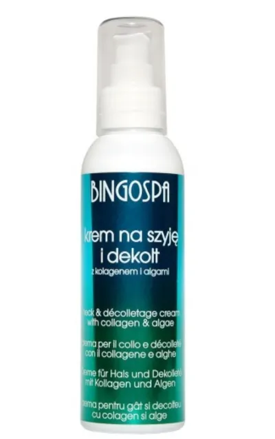 BingoSpa Krem na szyję i dekolt z algami