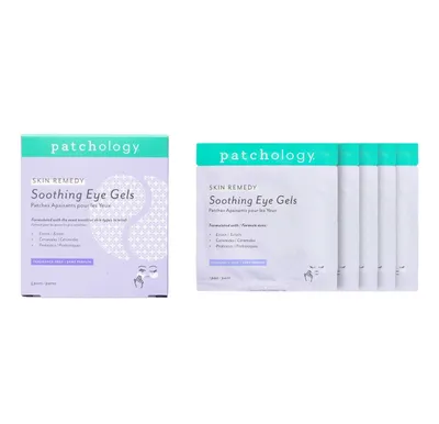 Patchology Skin Remedy, Soothing Eye Gels (Żelowe płatki pod oczy)