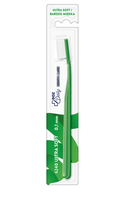 DOZ Daily, Dental Care, Ultra Soft,  Szczoteczka do zębów