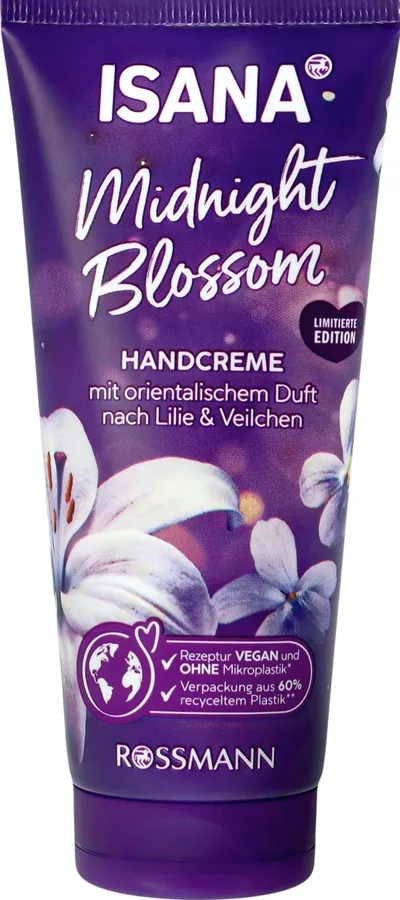 Isana Midnight Blossom, Hand Cream (Krem do rąk)
