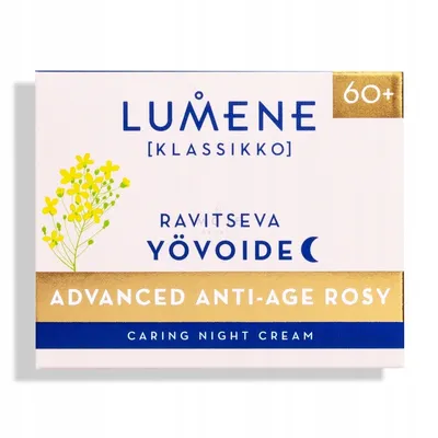 Lumene Klassiko, Advanced Anti-Age Rosy (Przeciwzmarszczkowy krem do twarzy na noc 60+)
