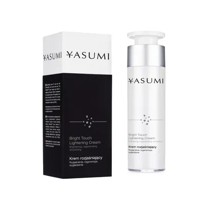 Yasumi Bright Touch Lightening Cream (Krem rozjaśniający i wybielający przebarwienia na twarzy)