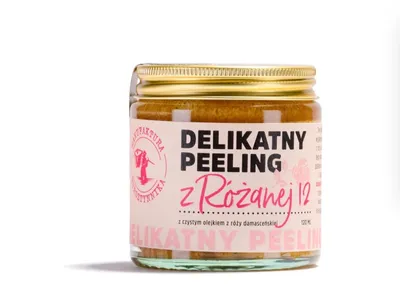 Manufaktura Bursztynnika Delikatny peeling z Różanej 12