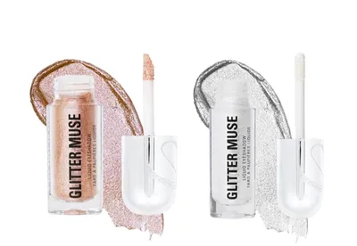 Revolution Beauty (Makeup Revolution) Metalic Mousse, Glitter Liquid Eyeshadow (Brokatowy cień do powiek w płynie)