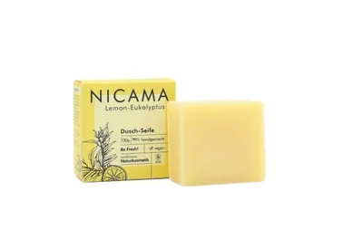 Nicama Lemon-Eukalyptus, Soap Bar (Cytryna i Eukaliptus, Mydło w kostce)