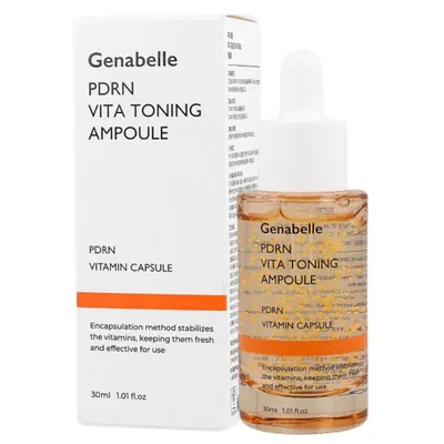 Genabelle PDRN Vita Toning Ampoule (Rozjaśniająco-tonizujące serum do twarzy)