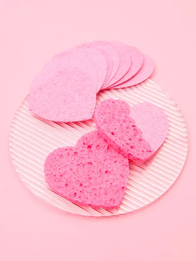Sinsay Be Mine, Face Sponges (Skompresowane gąbki do mycia twarzy)
