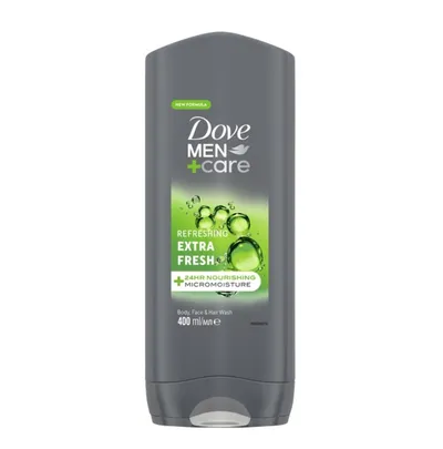Dove Men+Care Extra Fresh, Refreshing & Nourishing Shower Gel 3 in 1 (Odświeżająco-odżywczy żel pod prysznic męski 3w1)
